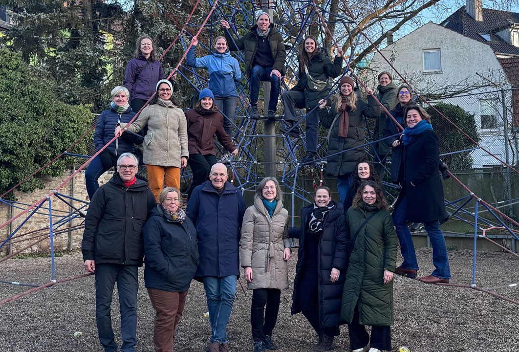 Besichtigung Schulhof Ruhr-Gymnasium Witten